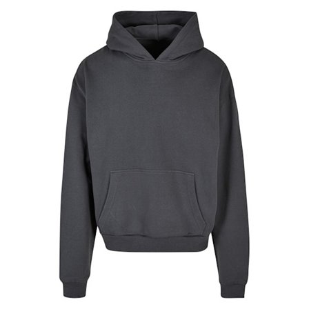 Build Your Brand Herr Ultra Tungviktig Hoodie XXL Mörkgrå