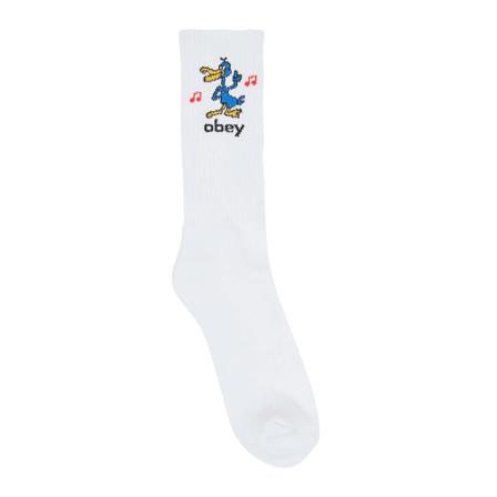 Obey, Socks Wit, Heren, Maat:ONE Size