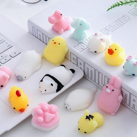 20pcs Mochi Toys Animal Party För Barnleksaker Flerfärgad 20