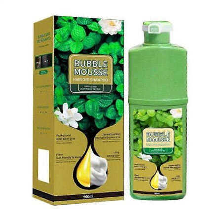 Skum Hårfarve Sund Hårfarve 500ml Plante Skum Farve Farvning Mousse Til Salon