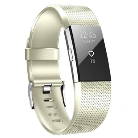 För FITBIT Charge 2 watch i rutigt metall
