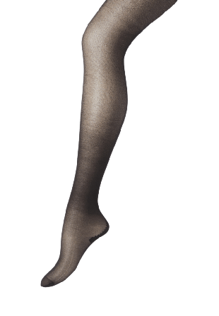 Å WOMAN Strumpbyxor med bakre söm Svart S