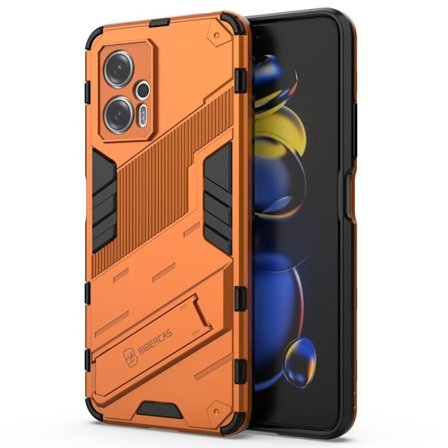 Stöttåligt Xiaomi Poco X4 GT / Xiaomi Redmi Note 11T Pro Plus / Xiaomi Redmi Note 11T Pro hybridskal - Orange
