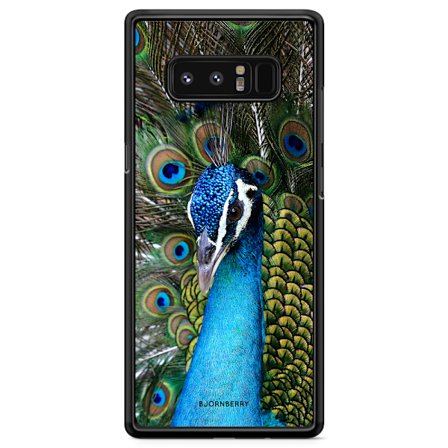 Bjornberry Skal Samsung Galaxy Note 8 - Påfågel