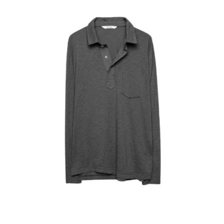 Zadig & Voltaire, Long Sleeve Tops Szary, Mężczyzna, Rozmiar: L