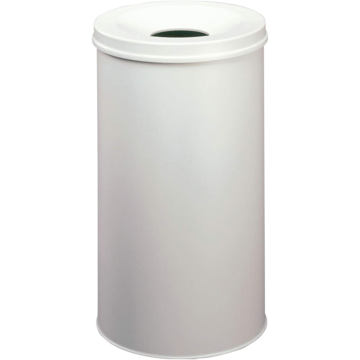 Papirkurv Safe 60L Rund Grå