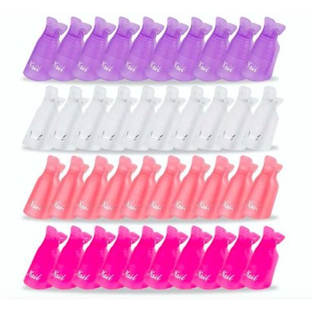 Soak off hætteclips - Fjernelse af neglelak