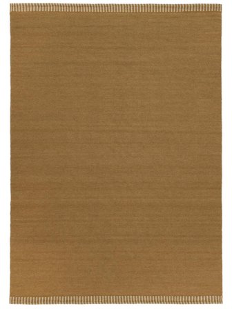 Large Visby Rug - Brown 250X350 Wool, Rustic Style
