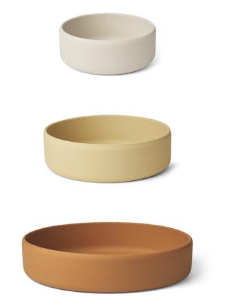 Audrey Bowl Set Home Meal Time Plates & Bowls Bowls Multi/mønstret Liewood