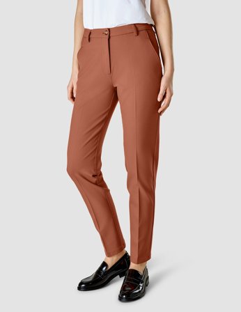 Shaping New Tomorrow - Damen - Essential Pants - Terracotta - Tapered - Größe 28/28