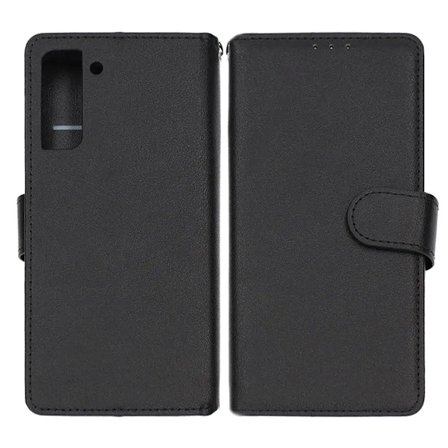 Samsung Galaxy S21 Plånboksfodral med Stativ - Svart