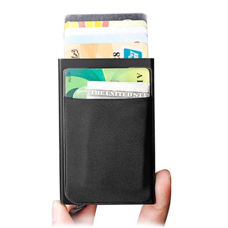 1 st kreditkortshållare med RFID-kortspärr och minimalistisk