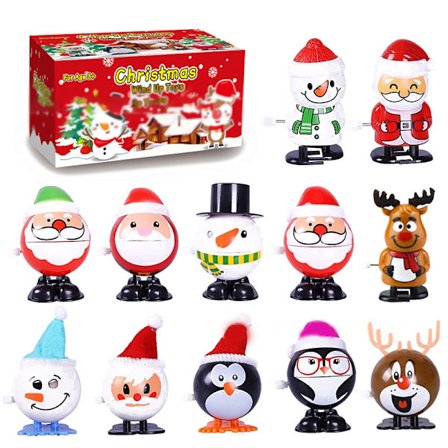 Santa Snowman Wind Up Toys Walking Toys Christmas Favors