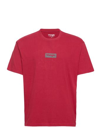 Small Box Tee Red Wrangler