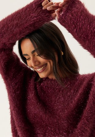 Pieces-Pcmie Ls O-neck Knit-S