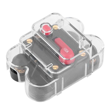 12V‐24V DC Katkaisija Auton Veneen Moottoripyörän Stereoäänentoiston Sulake Invertteri Manuaalisella Nollauksella