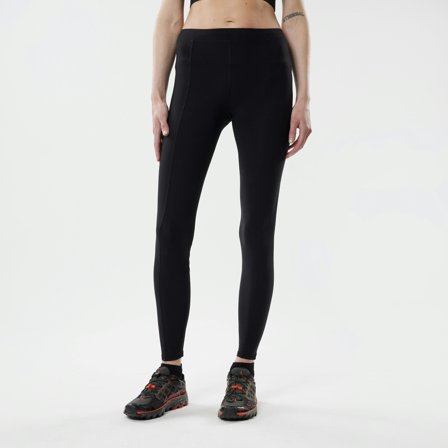 66 North women's Logn Bottoms - Black - S
