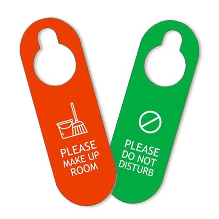 Please Do Not Disturb Sign Pendant Hotel Door Hanging Sign Doub
