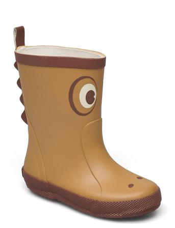 Wellies - Front Print Shoes Rubberboots High Rubberboots Unlined Rubberboots Brun CeLaVi