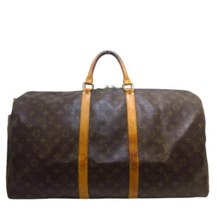 Louis Vuitton Vintage, Pre-owned Keepall Bag Bruin, Dames, Maat:ONE Size