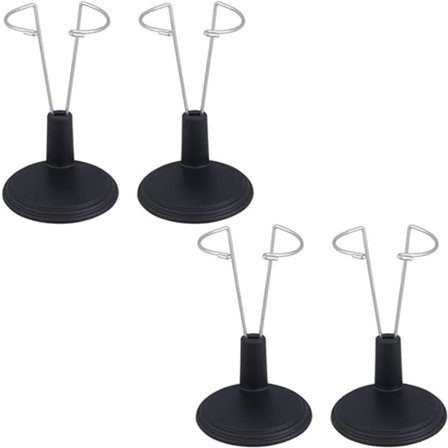 4 Sorte Dukkestader 15cm Dukke Suit Model Står Figur Pige Dukke