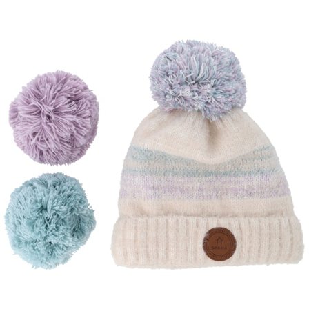 Cabaïa - Weiss Pom Mütze - Kids Olaf White Po @ Hatstore