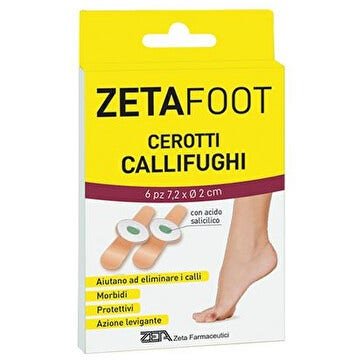 Zeta Foot Cerotto Callifugo Dischetto Centrale Con Astuccio 6