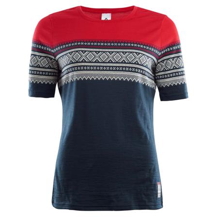 Aclima DesignWool Marius T-Shirt Women Women short-sleeved sweaters Blue XS