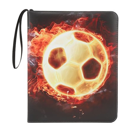 9-lommers kortperm holder 900 kort sportsfotoalbum fotballtype