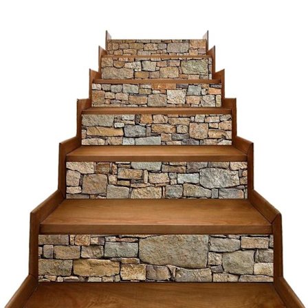 Trappestige klistremerker Selvklebende Peel and Stick