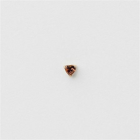 Espresso Heart Piercing - 18K GULDPLÄTERAT STERLING SILVER - Safira