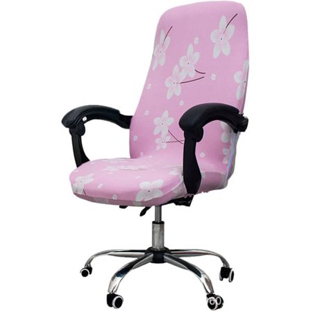 Stretch Computer Office Chair Cover, Universal Removable Was