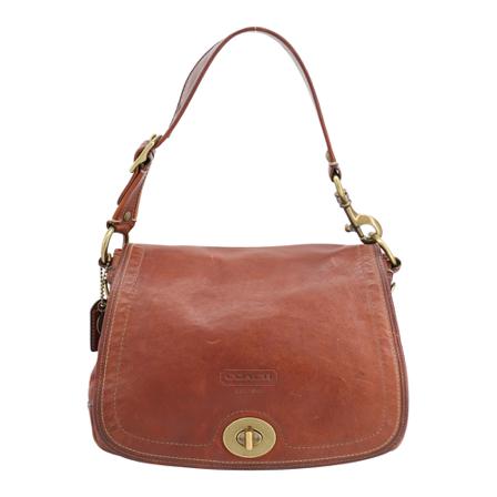 Coach Pre-owned Shoulder Tass , Bruin , Dames , Maat: ONE Size Vintage Tassen