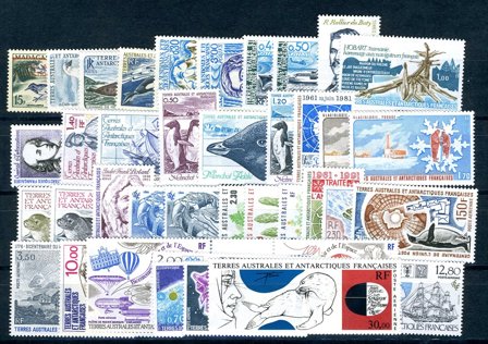 TAAF - Fransk antarktisk Terr. 1956-1993 - Samling - Postfrisk