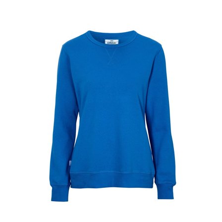 COTTOVER Sweatshirt Crew Neck dam royal XS - Lyreco - Arbetskläder - Arbetströjor - Sweatshirts och koftor