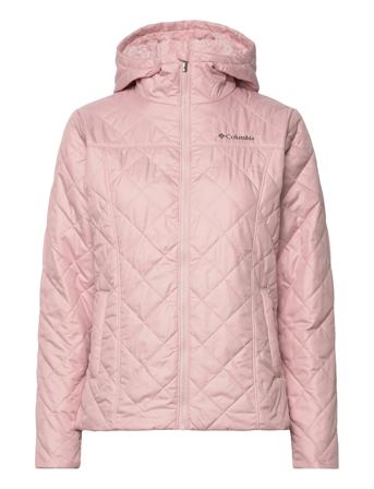 Copper Crest Hooded Jacket Vattert Jakke Rosa Columbia Sportswear*Betinget Tilbud
