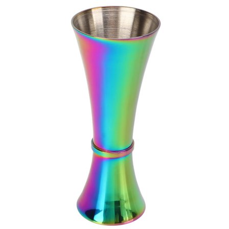 Dobbelt Jigger Rustfrit Stål Bred Åbning Let Rengøring Alkohol Måleværktøj