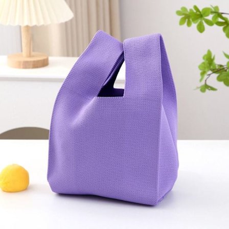 Knut Handväska Tote Bag LILA