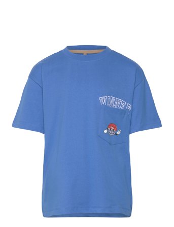 Tnpauli Os S_S Tee Blue The New