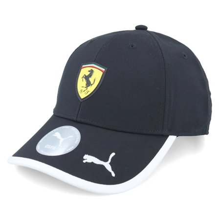 Formula One - Motor Rød adjustable Caps - Ferrari F1 25 Classic Puma Black Adjustable @ Hatstore