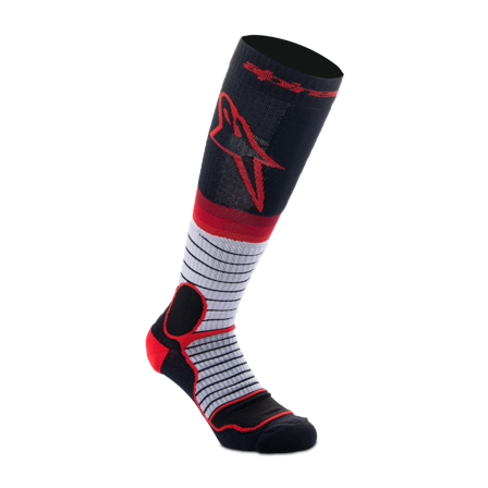 Skarpety Cross Alpinestars Pro Czarny/Szary/Czerwony M