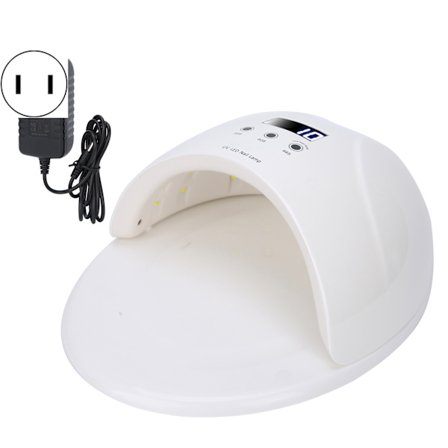 Ammattimainen 50W UV LED -kynsilakkalamppu, kaksinkertainen valonlähde, kynsien kuivauskone