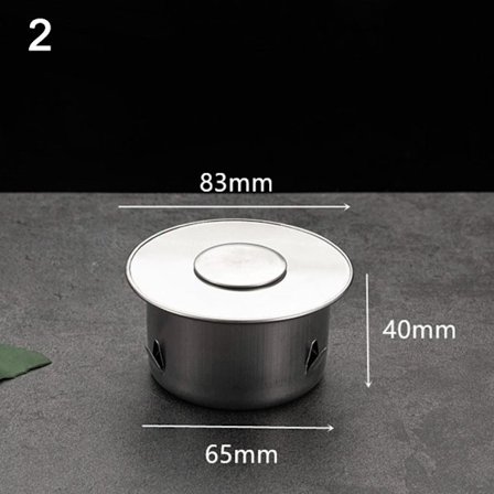 Cap Rund rörändplugg 2 2