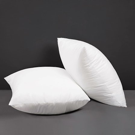 Koristetyynynpäälliset 2 kpl, puuvillainen tyynyliinan täyte 16x16 tuumaa pehmeä tukineliövaahto