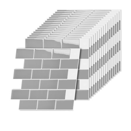 Itseliimautuvat 3D-seinälaatat, 30x30 cm, Metro Design