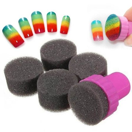 Stempelsett for neglelakk 5-pak