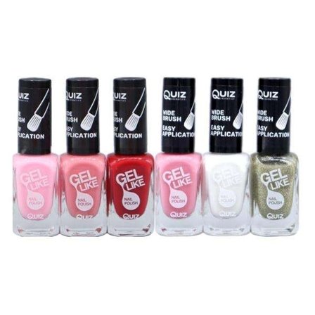 6st nagellack, nail polish - Set -