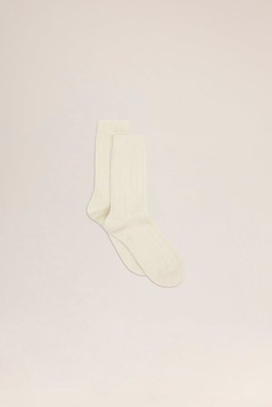 NN07 Sock One Socks male White Wool Blend