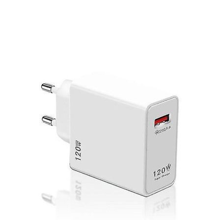 Gan USB-laturi Nopea Lataus 120w Qc5.0 Matkapuhelinsovitin Iphonelle Xiaomi Huawei Samsung Ipad Realme Oppd Oneplus Tabletille