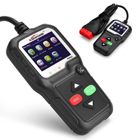KONNWEI KW680 OBDII/EOBD-skanner OBD2 bildiagnostisk skanner